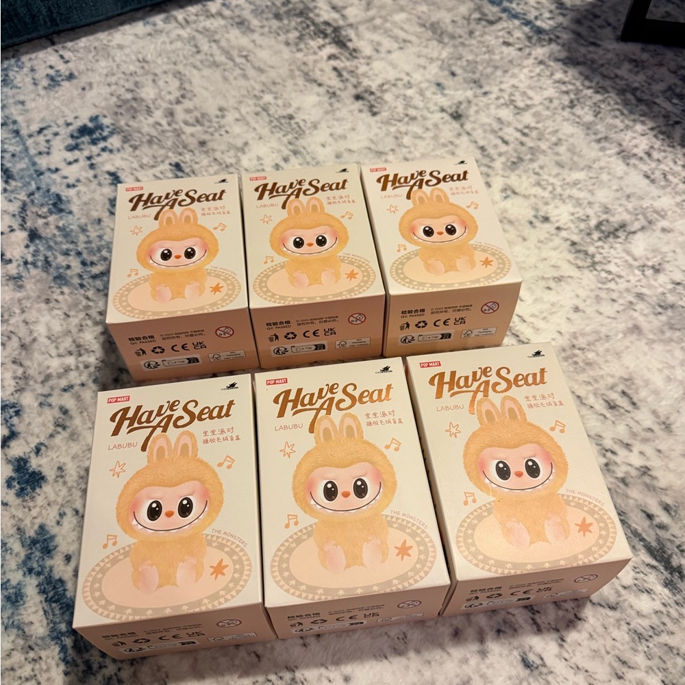 Have a Seat Labubu Full Set (6 boxes)
